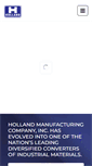 Mobile Screenshot of hollandmfg.com